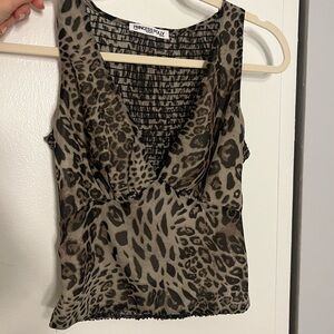 Princess Polly Leopard Blouse